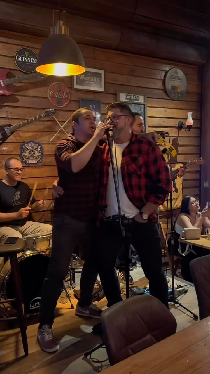 Música ao vivo na Cabana